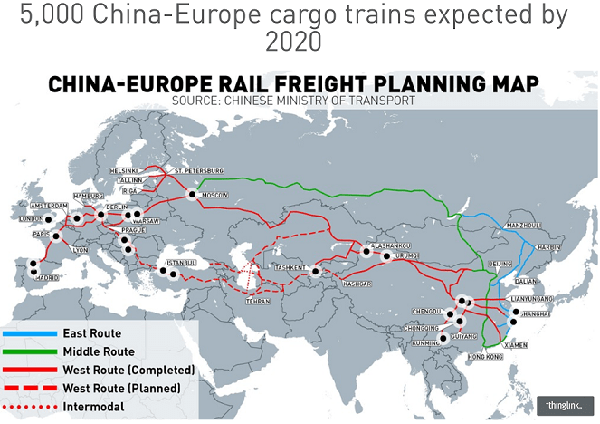 China-EU-Map